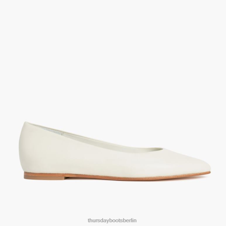 Thursday Boots viva Frauen DLHT484 Schuhe Elfenbein