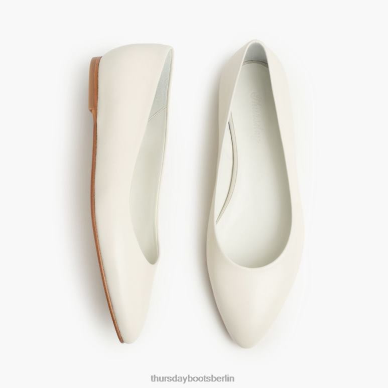 Thursday Boots viva Frauen DLHT484 Schuhe Elfenbein