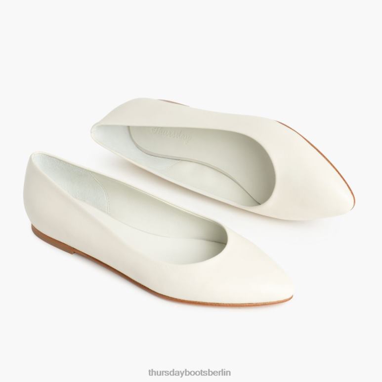 Thursday Boots viva Frauen DLHT484 Schuhe Elfenbein