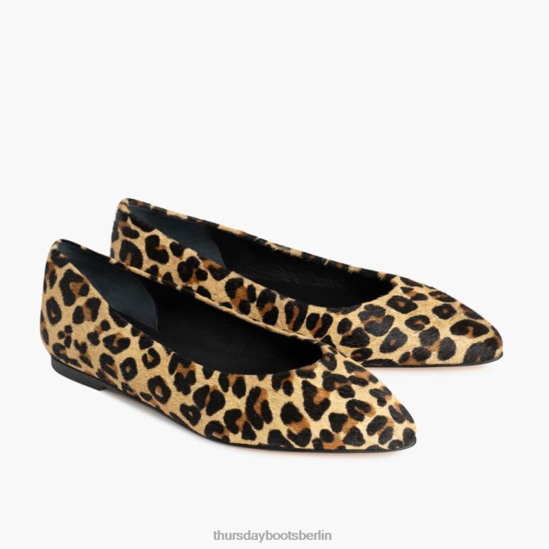 Thursday Boots viva Frauen DLHT485 Schuhe Leopard