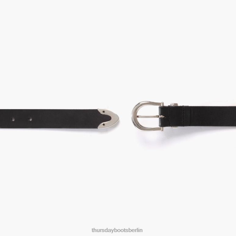 Thursday Boots Western-Ledergürtel Frauen DLHT471 Zubehör Schwarz