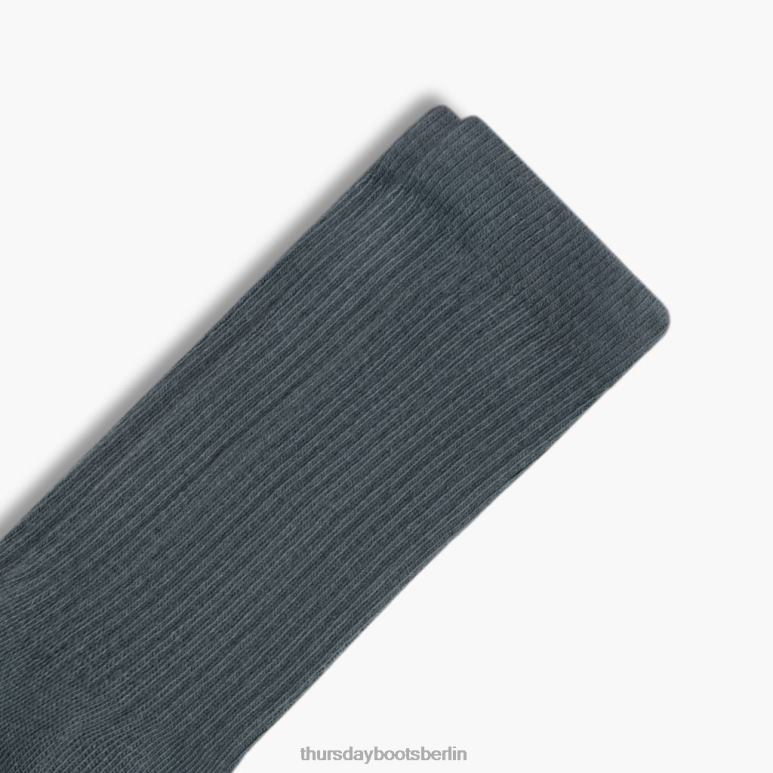 Thursday Boots Sodello klassische Crew-Socke Frauen DLHT528 Zubehör grau