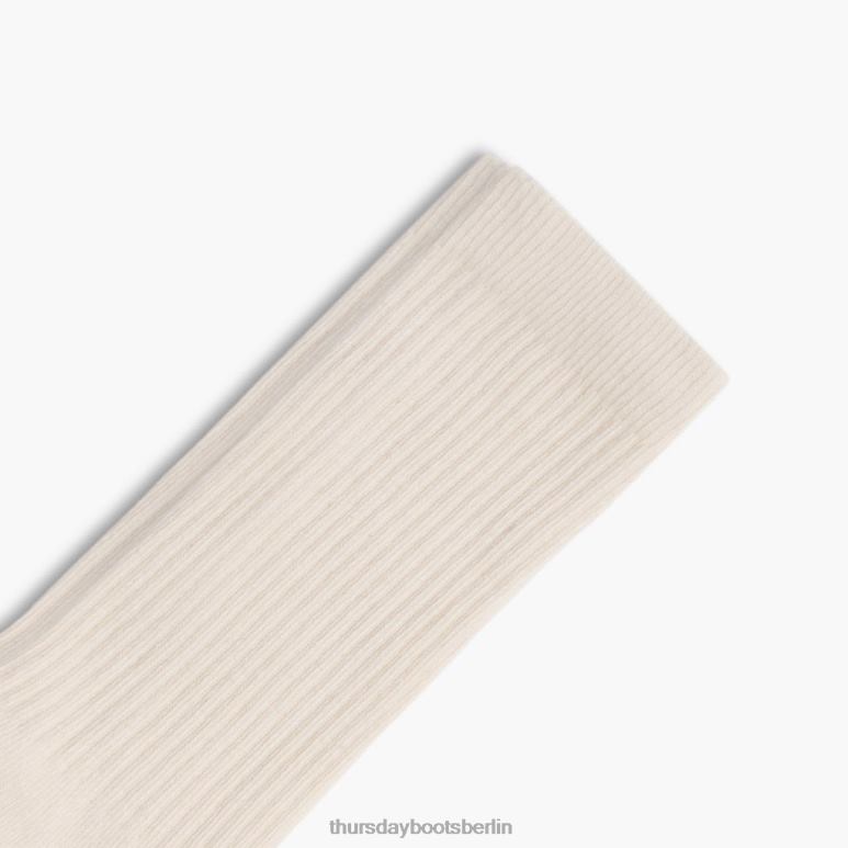 Thursday Boots Sodello klassische Crew-Socke Frauen DLHT529 Zubehör cremefarben