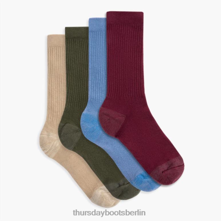 Thursday Boots Sodello klassische Crew-Socke Frauen DLHT535 Zubehör saisonal