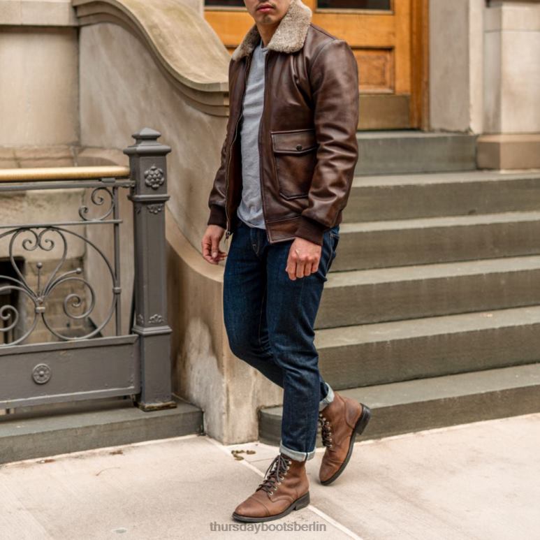 Thursday Boots Fliegerjacke Männer DLHT158 Kleidung anejo