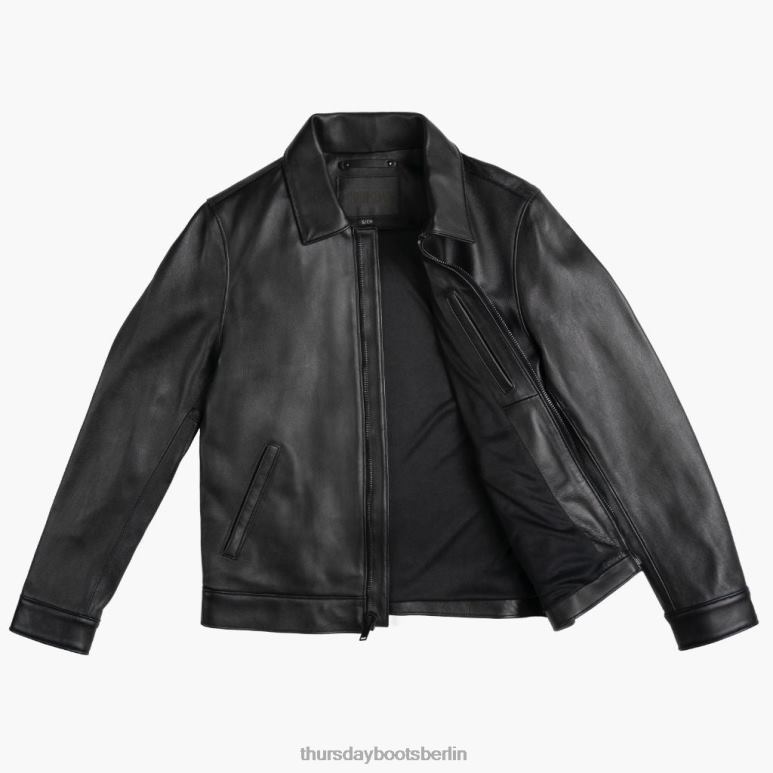 Thursday Boots Keanu-Jacke Männer DLHT148 Kleidung Schwarz