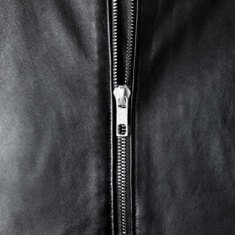 Thursday Boots Racer-Jacke Männer DLHT143 Kleidung Schwarz