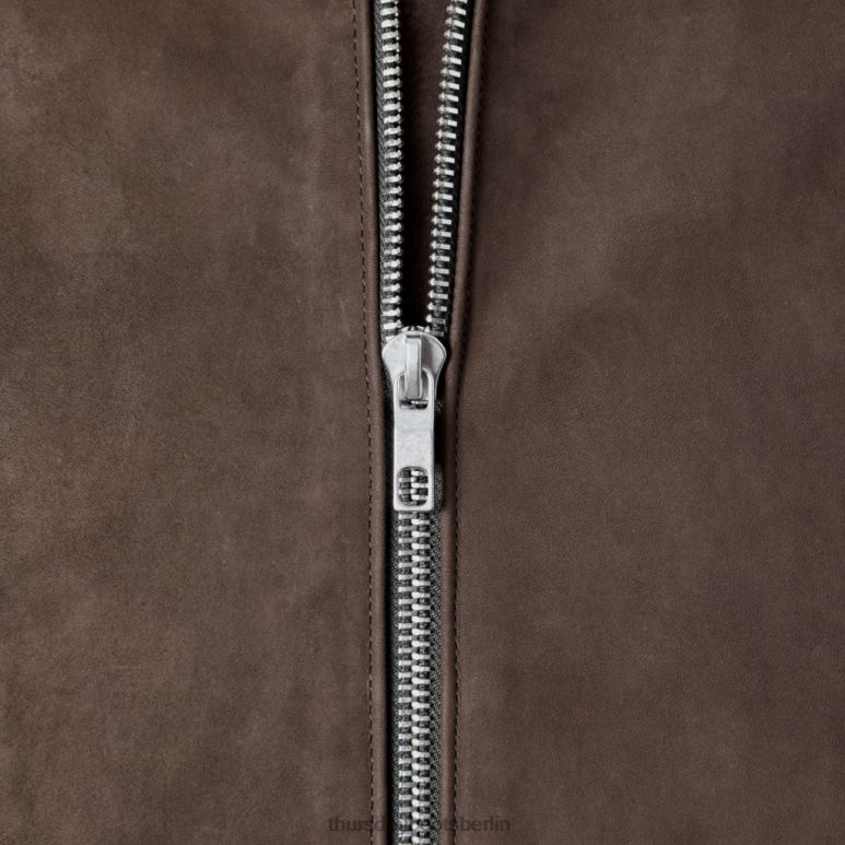 Thursday Boots Racer-Jacke Männer DLHT144 Kleidung Tabak