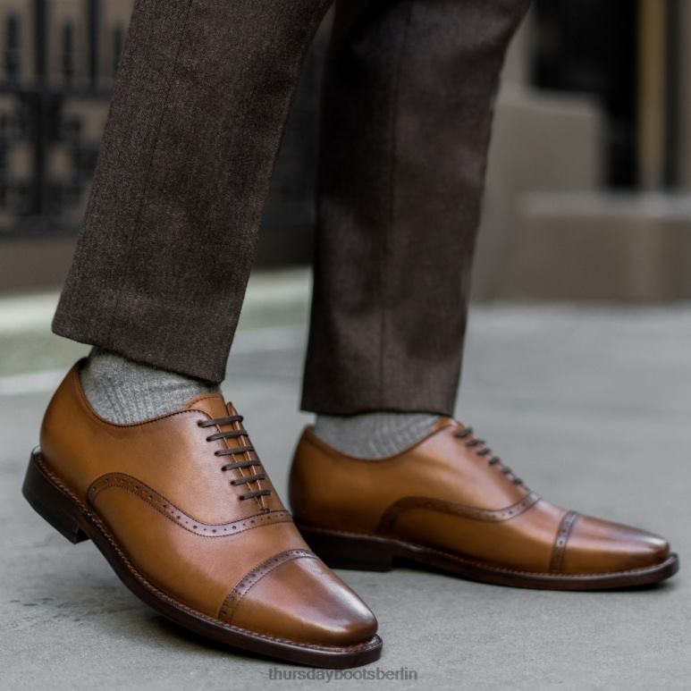 Thursday Boots Broadway Männer DLHT221 Schuhe Toffee
