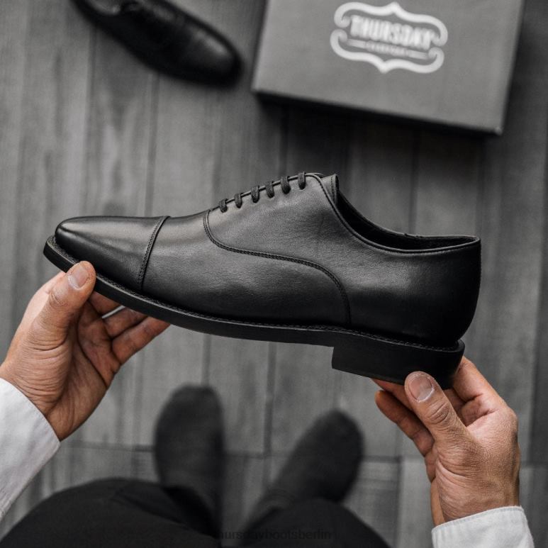 Thursday Boots Exekutive Männer DLHT201 Schuhe Schwarz