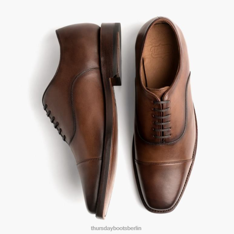 Thursday Boots Exekutive Männer DLHT204 Schuhe Brandy