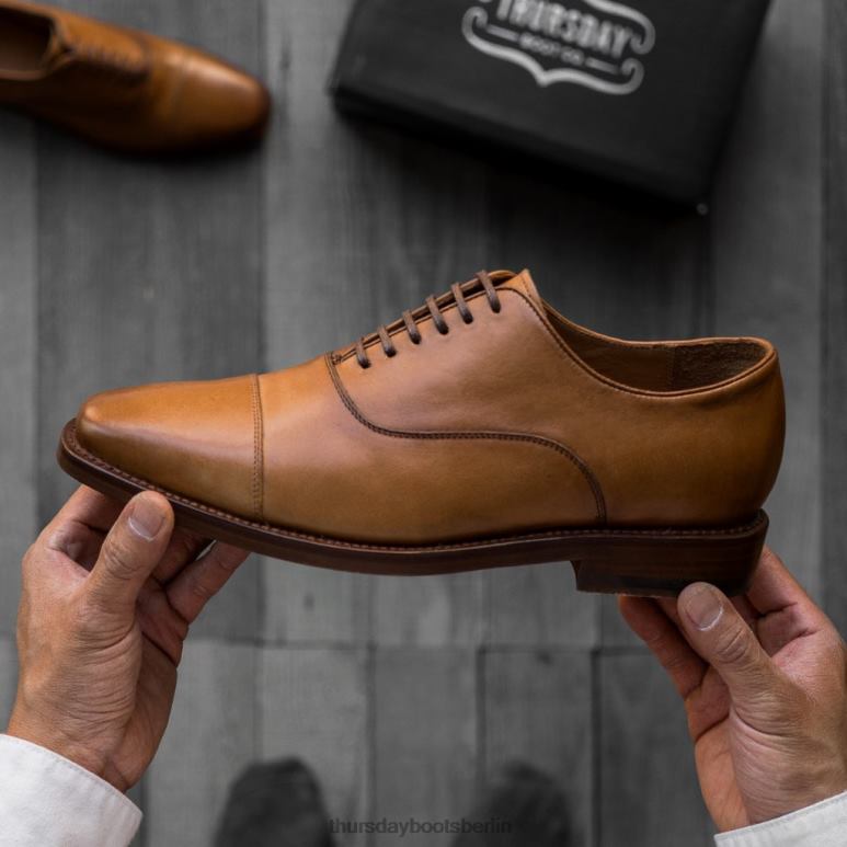 Thursday Boots Exekutive Männer DLHT205 Schuhe cuero