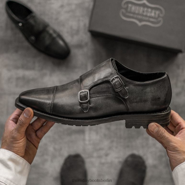 Thursday Boots Heilige Männer DLHT214 Schuhe Distressed-Grau