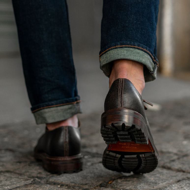 Thursday Boots Staatsmann Männer DLHT210 Schuhe Kakao