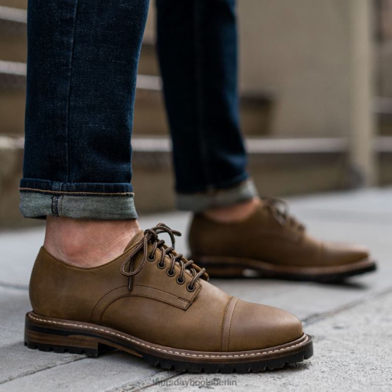 Thursday Boots Staatsmann Männer DLHT211 Schuhe verbranntes Kupfer