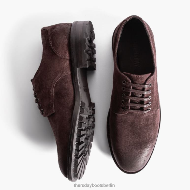 Thursday Boots Vermächtnis-Staatsmann Männer DLHT212 Schuhe Holzkohle