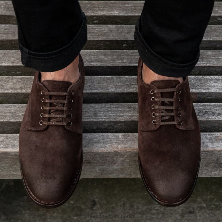 Thursday Boots Vermächtnis-Staatsmann Männer DLHT212 Schuhe Holzkohle