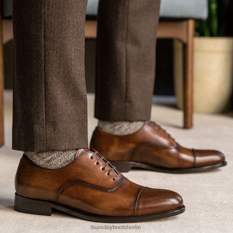 Thursday Boots Vorsitzende Männer DLHT218 Schuhe Zimt
