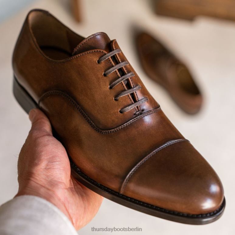 Thursday Boots Vorsitzende Männer DLHT218 Schuhe Zimt