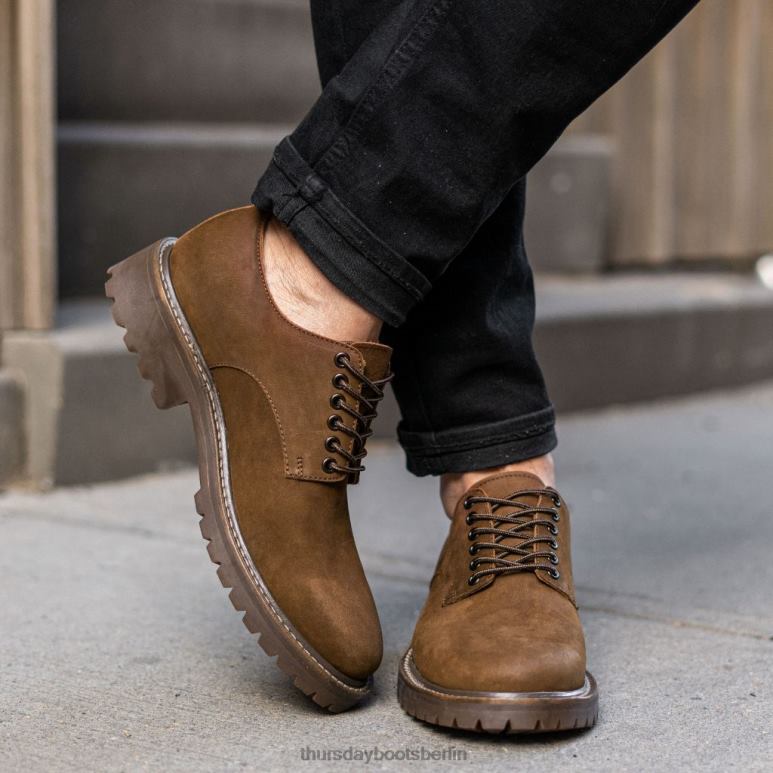 Thursday Boots abtrünnig Männer DLHT207 Schuhe tan matt