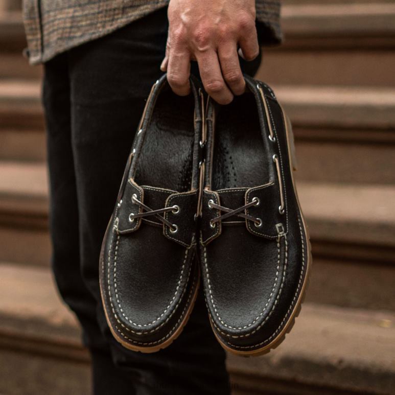 Thursday Boots handgenähter Slipper Männer DLHT228 Schuhe Kakao