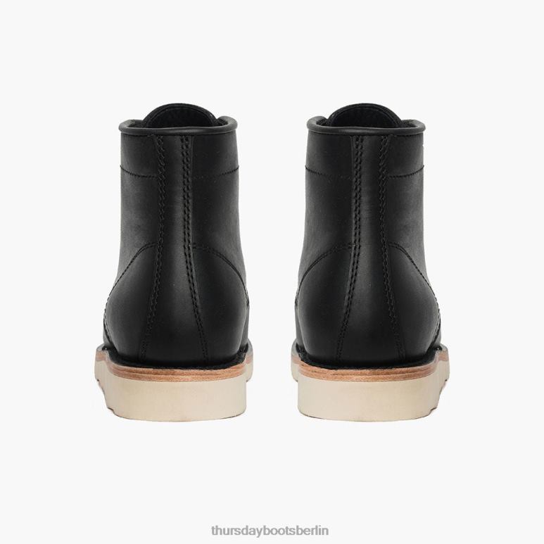 Thursday Boots Diplomat Männer DLHT60 Schuhe schwarz matt