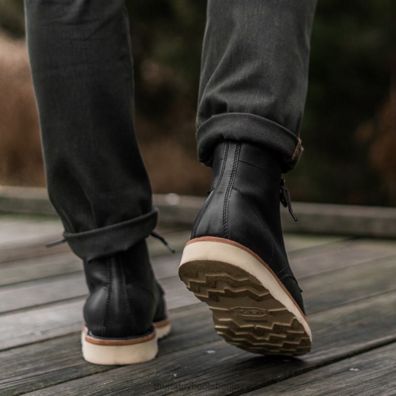 Thursday Boots Diplomat Männer DLHT60 Schuhe schwarz matt