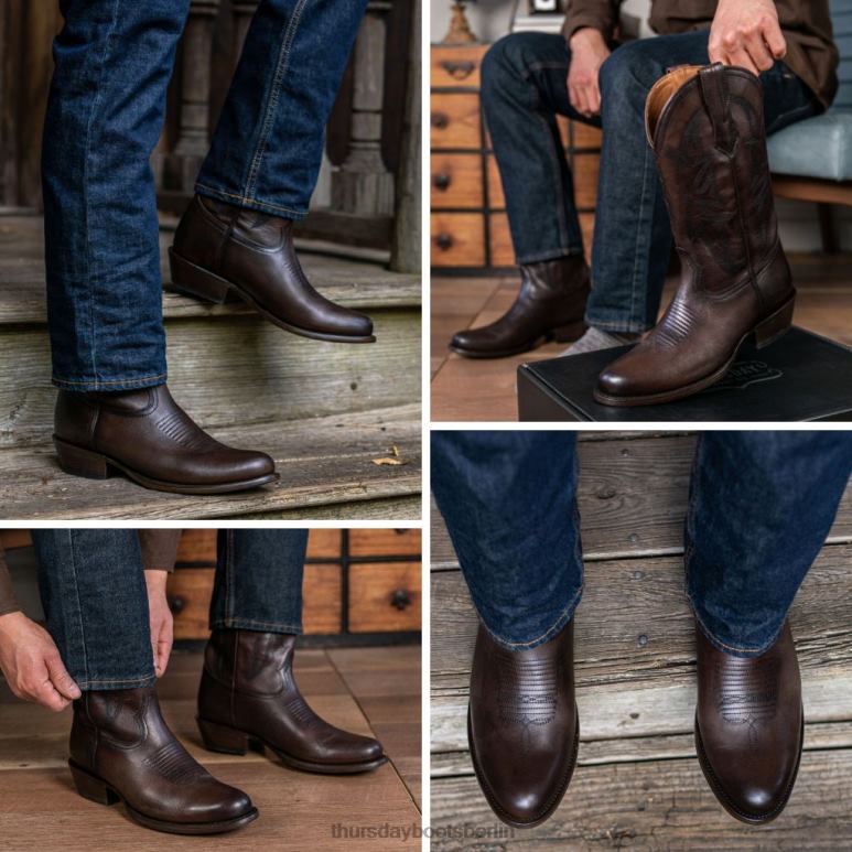 Thursday Boots Einzelgänger Männer DLHT108 Schuhe altes Englisch