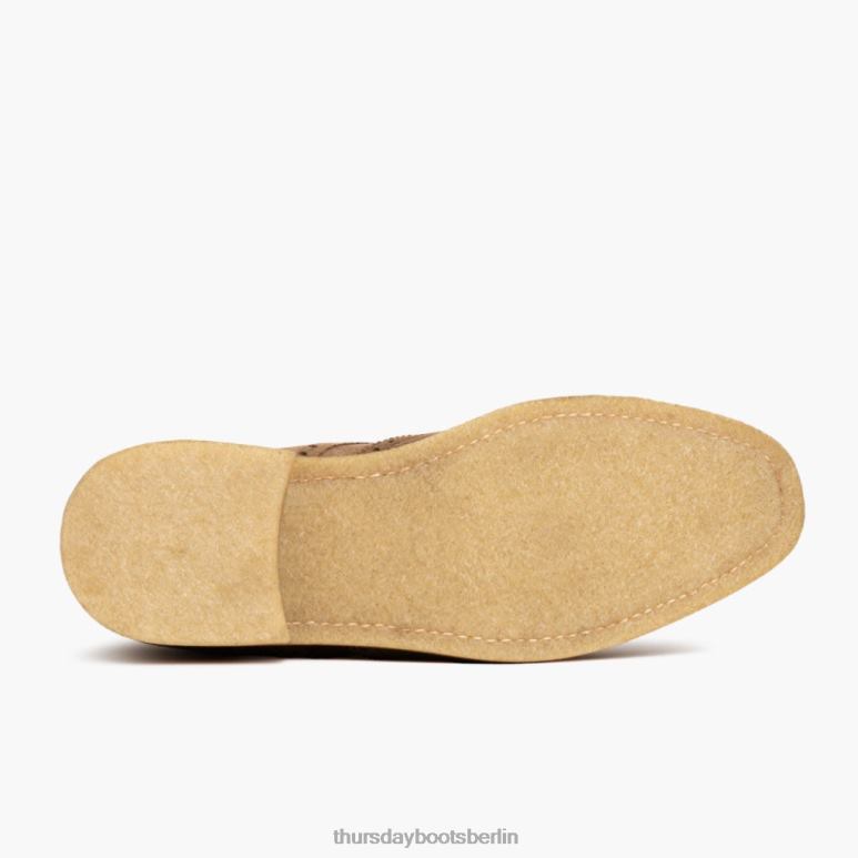 Thursday Boots Flügelspitze Männer DLHT44 Schuhe Karamell-Wildleder