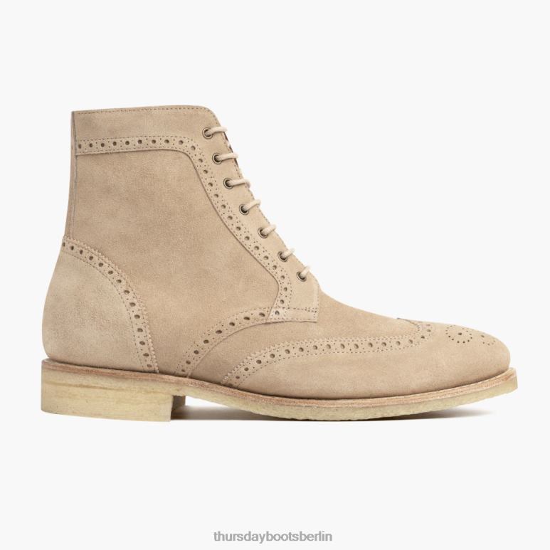Thursday Boots Flügelspitze Männer DLHT45 Schuhe Düne