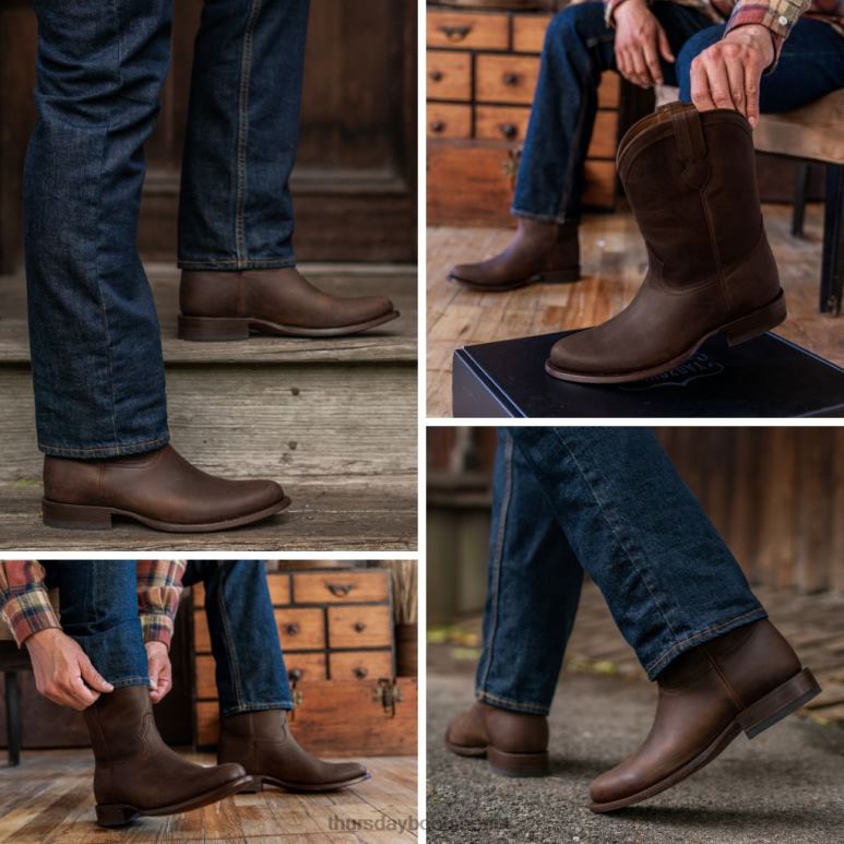 Thursday Boots Grenze Männer DLHT110 Schuhe Arizona Adobe