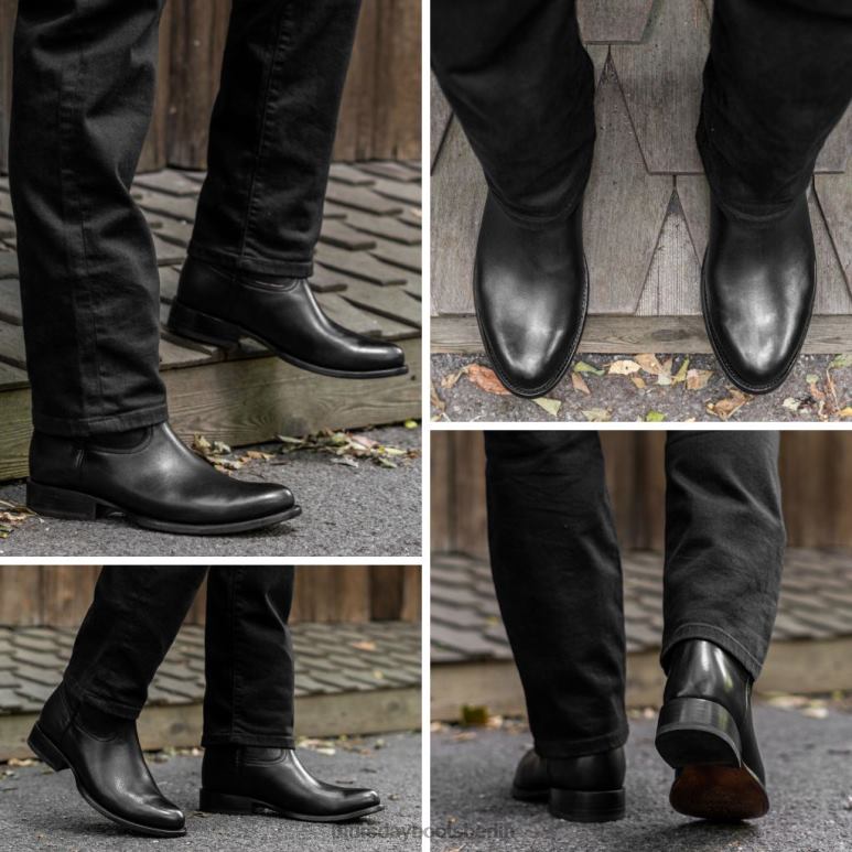 Thursday Boots Grenze Männer DLHT113 Schuhe Schwarz