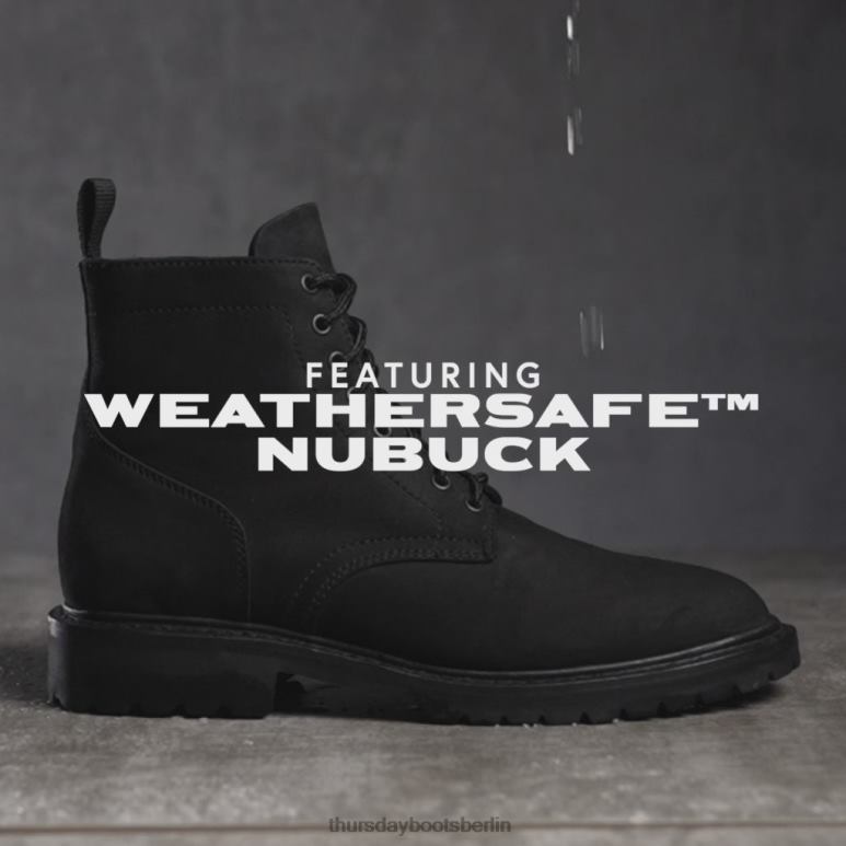 Thursday Boots Held Männer DLHT17 Schuhe schwarz matt