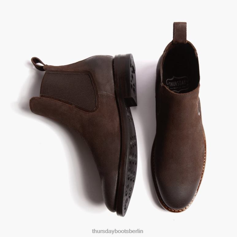 Thursday Boots Herzog Männer DLHT76 Schuhe Schokolade