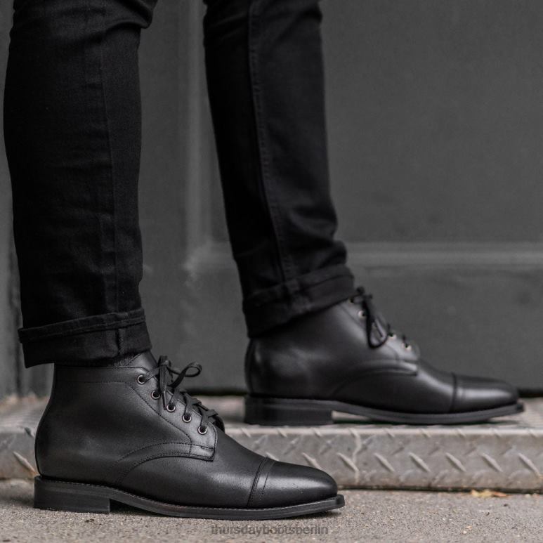 Thursday Boots Kadett Männer DLHT36 Schuhe Schwarz