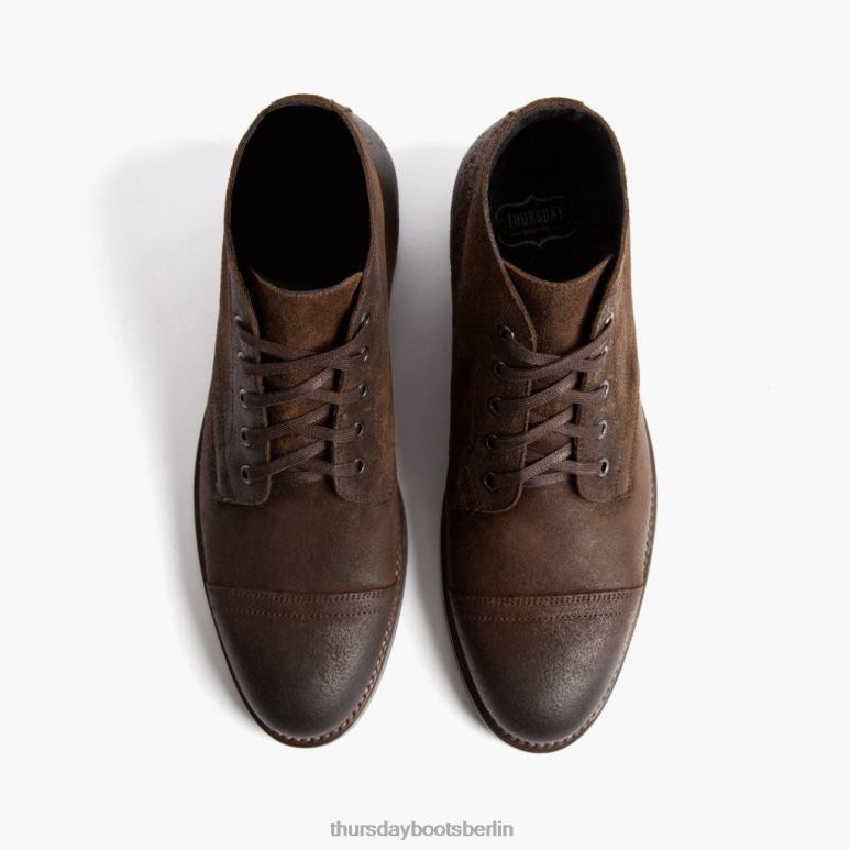Thursday Boots Kadett Männer DLHT38 Schuhe Mokka