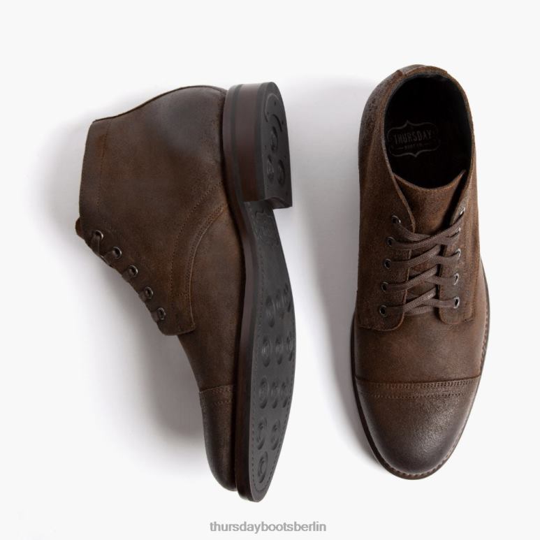 Thursday Boots Kadett Männer DLHT38 Schuhe Mokka