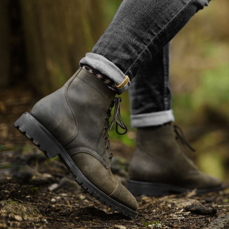 Thursday Boots Kapitän Männer DLHT10 Schuhe dunkeloliv matt