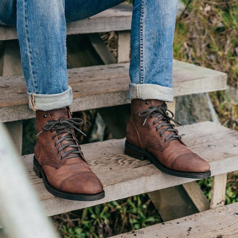 Thursday Boots Kapitän Männer DLHT15 Schuhe Terrakotta