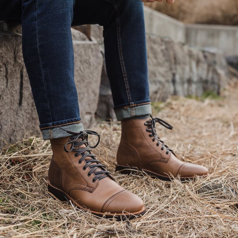 Thursday Boots Kapitän Männer DLHT23 Schuhe natürlich