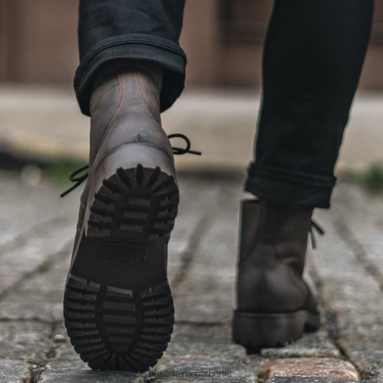 Thursday Boots Kapitän Männer DLHT5 Schuhe Tabak