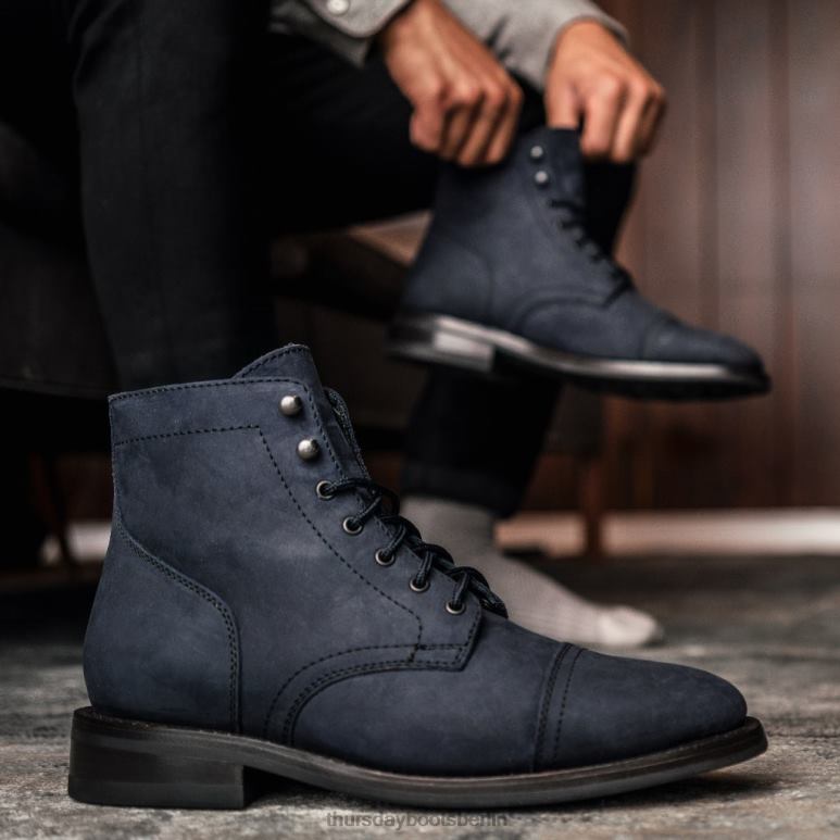Thursday Boots Kapitän Männer DLHT7 Schuhe Marino matt