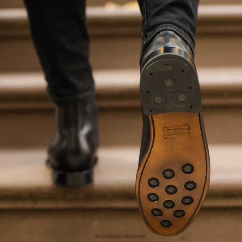 Thursday Boots Kavalier Männer DLHT51 Schuhe Schwarz