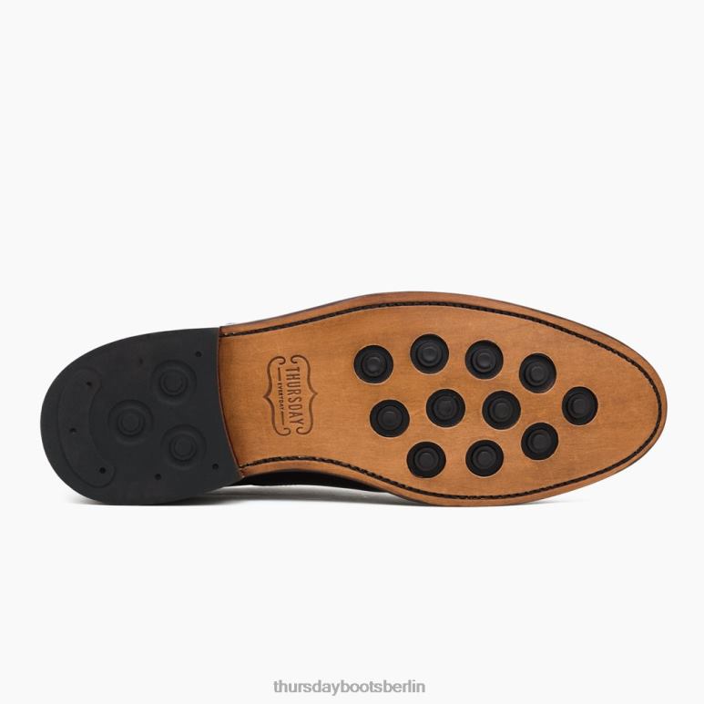 Thursday Boots Schurke Männer DLHT89 Schuhe schwarzes Wildleder