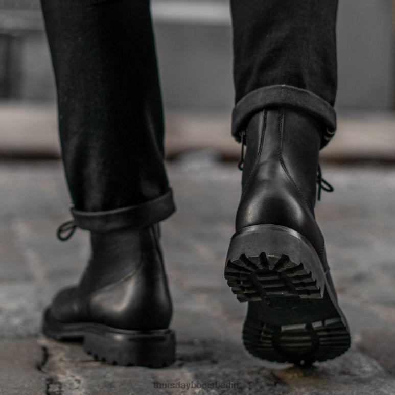 Thursday Boots Stampfer Männer DLHT54 Schuhe Schwarz