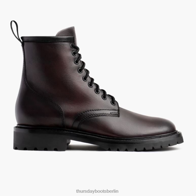 Thursday Boots Stampfer Männer DLHT56 Schuhe Schwarzkirsche