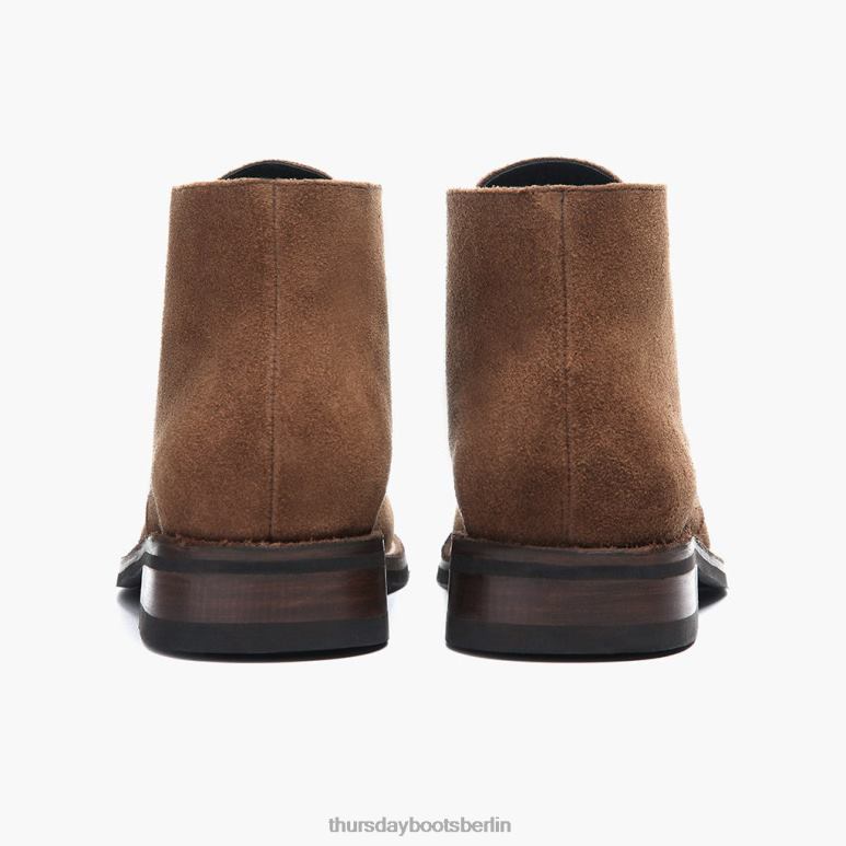 Thursday Boots erkunden Männer DLHT62 Schuhe cognacfarbenes Wildleder