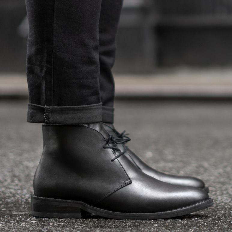 Thursday Boots erkunden Männer DLHT66 Schuhe Schwarz