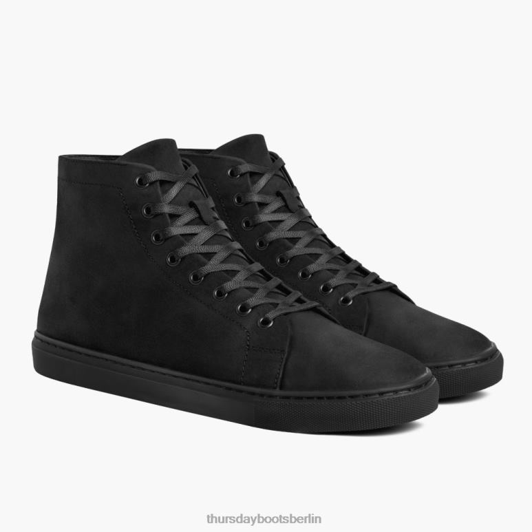 Thursday Boots Premier High Top Männer DLHT135 Schuhe schwarz matt