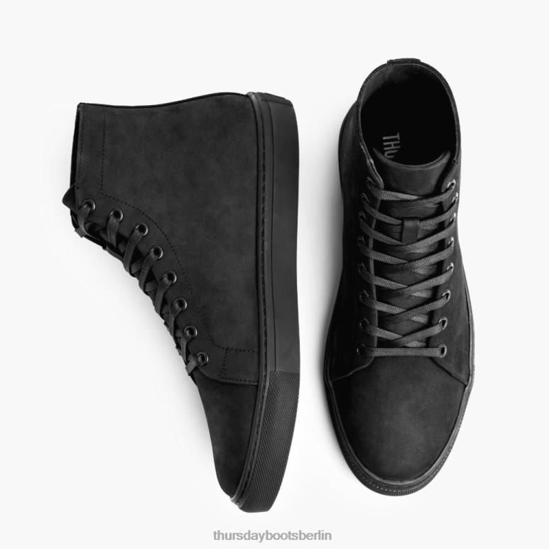 Thursday Boots Premier High Top Männer DLHT135 Schuhe schwarz matt